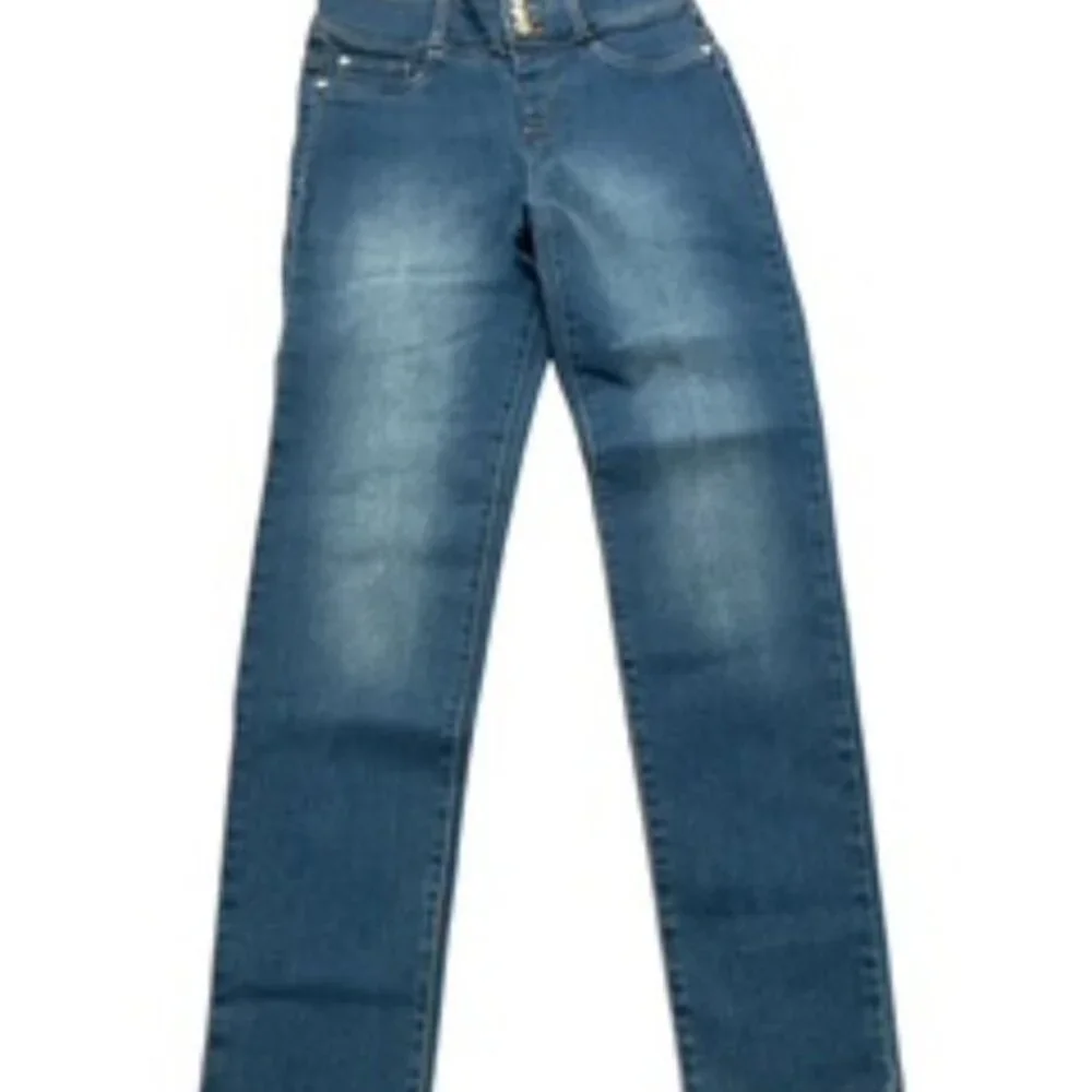 NEW DKNY Girls Jeans size 14 stretch denim reg rise‎ fitted style NWT